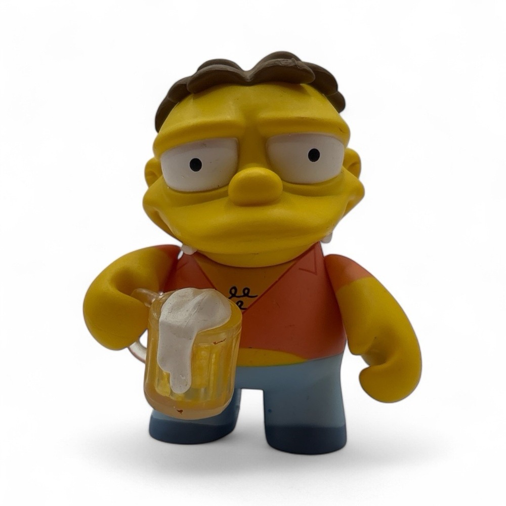Kidrobot Barney Gumble Vinyl Figure The Simpsons Series 1 - 1/24 Rarity LOOSE